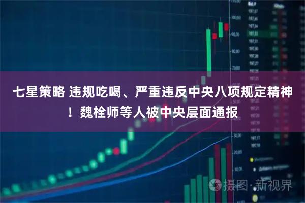 七星策略 违规吃喝、严重违反中央八项规定精神！魏栓师等人被中央层面通报